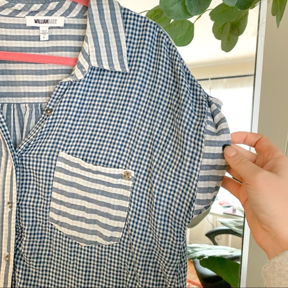 WILLIAM RAST Button Down Shirt Tie Back - Picture 2 of 6